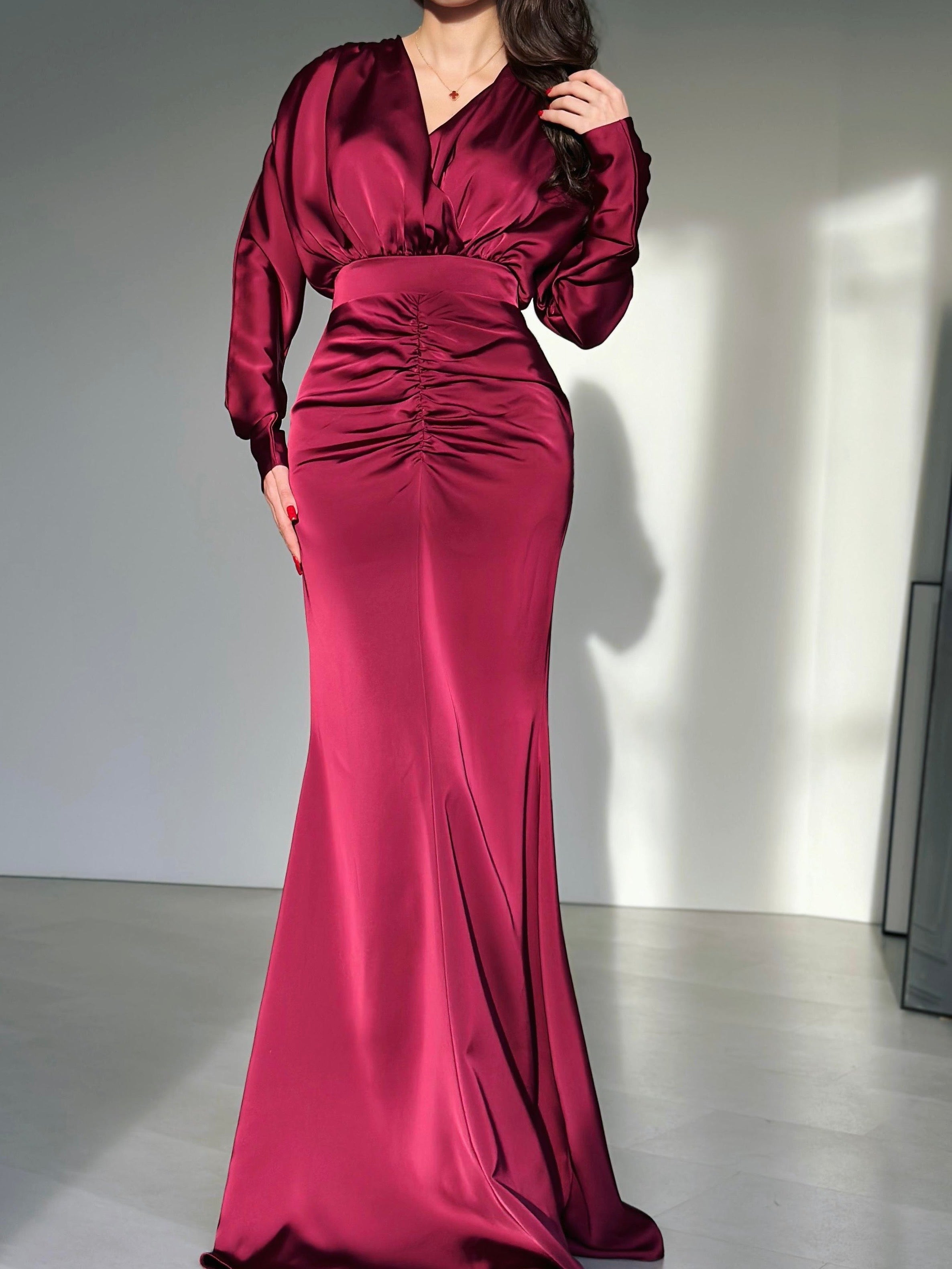 Maxikleid Satin Muse