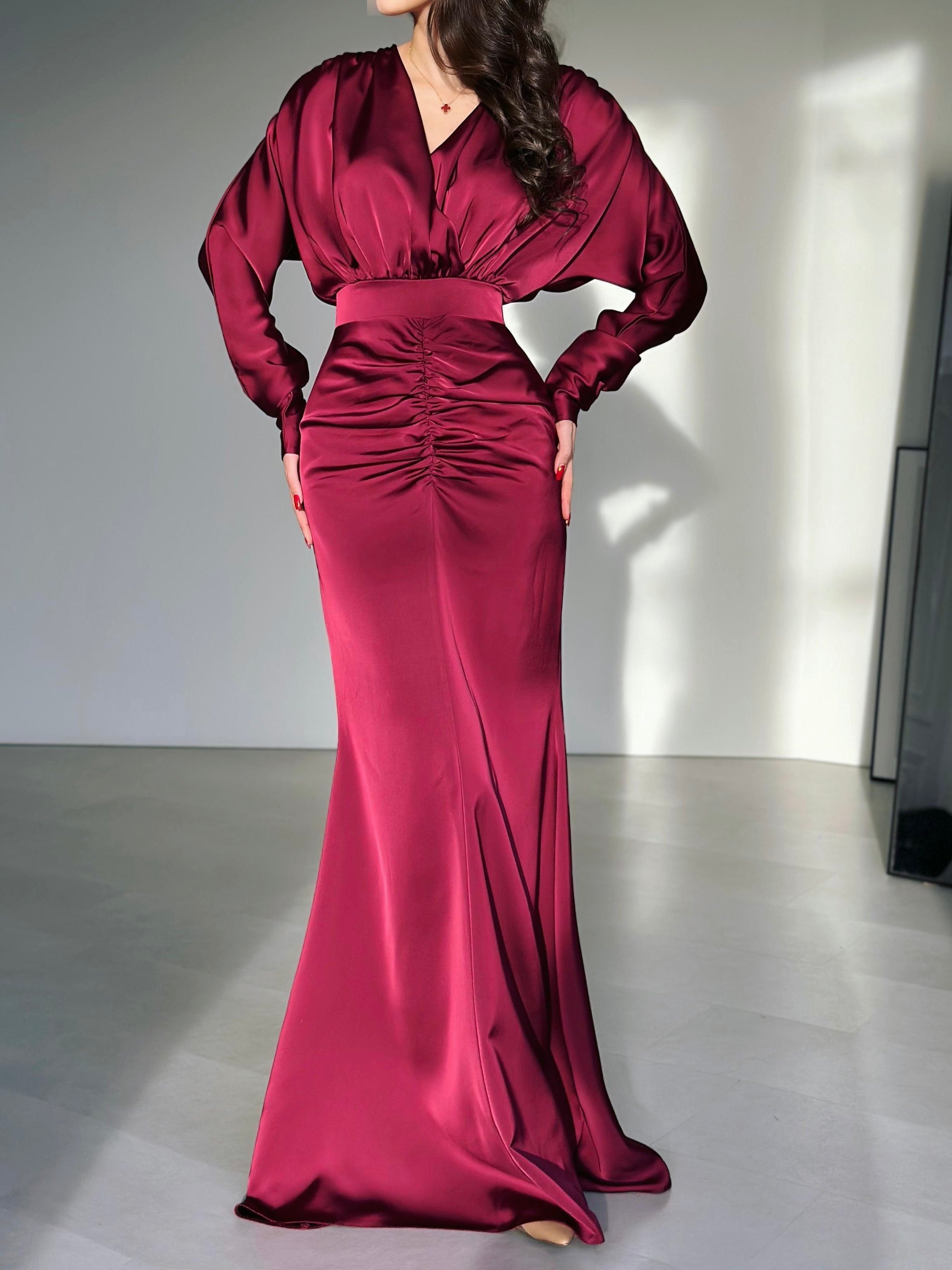Maxikleid Satin Muse