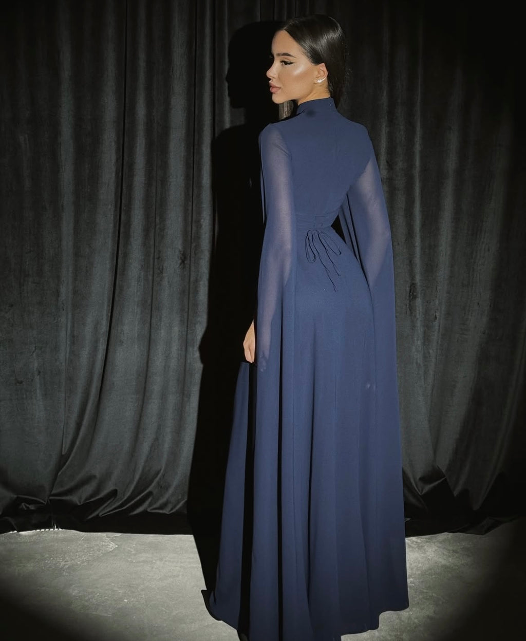 Maxikleider mit langen Ärmeln