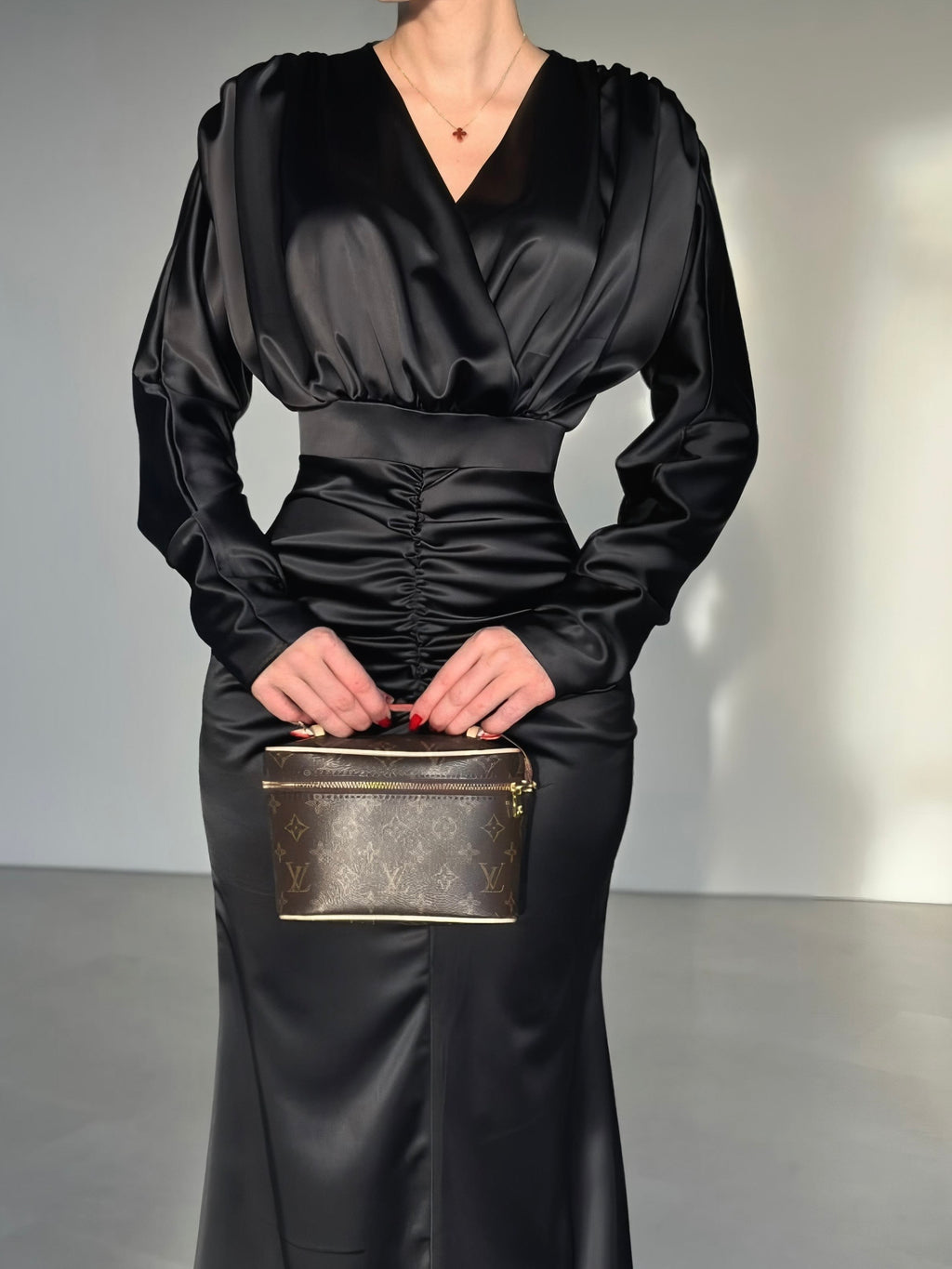 Maxikleid Satin Muse