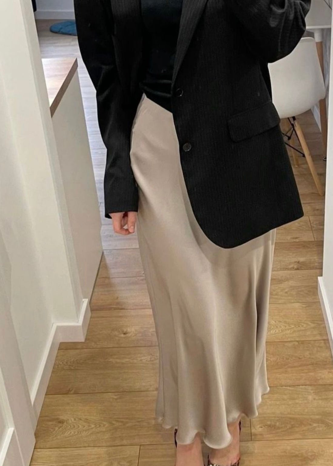 Maxi Satinröcke verschiedene Farben