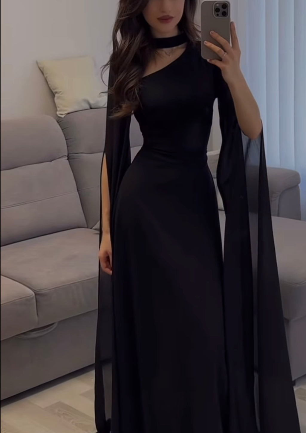 Maxikleider mit langen Ärmeln