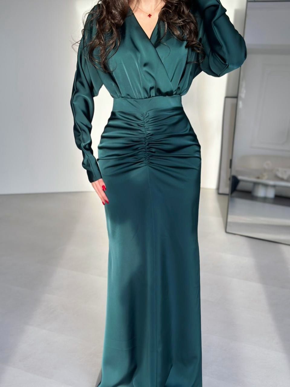 Maxikleid Satin Muse