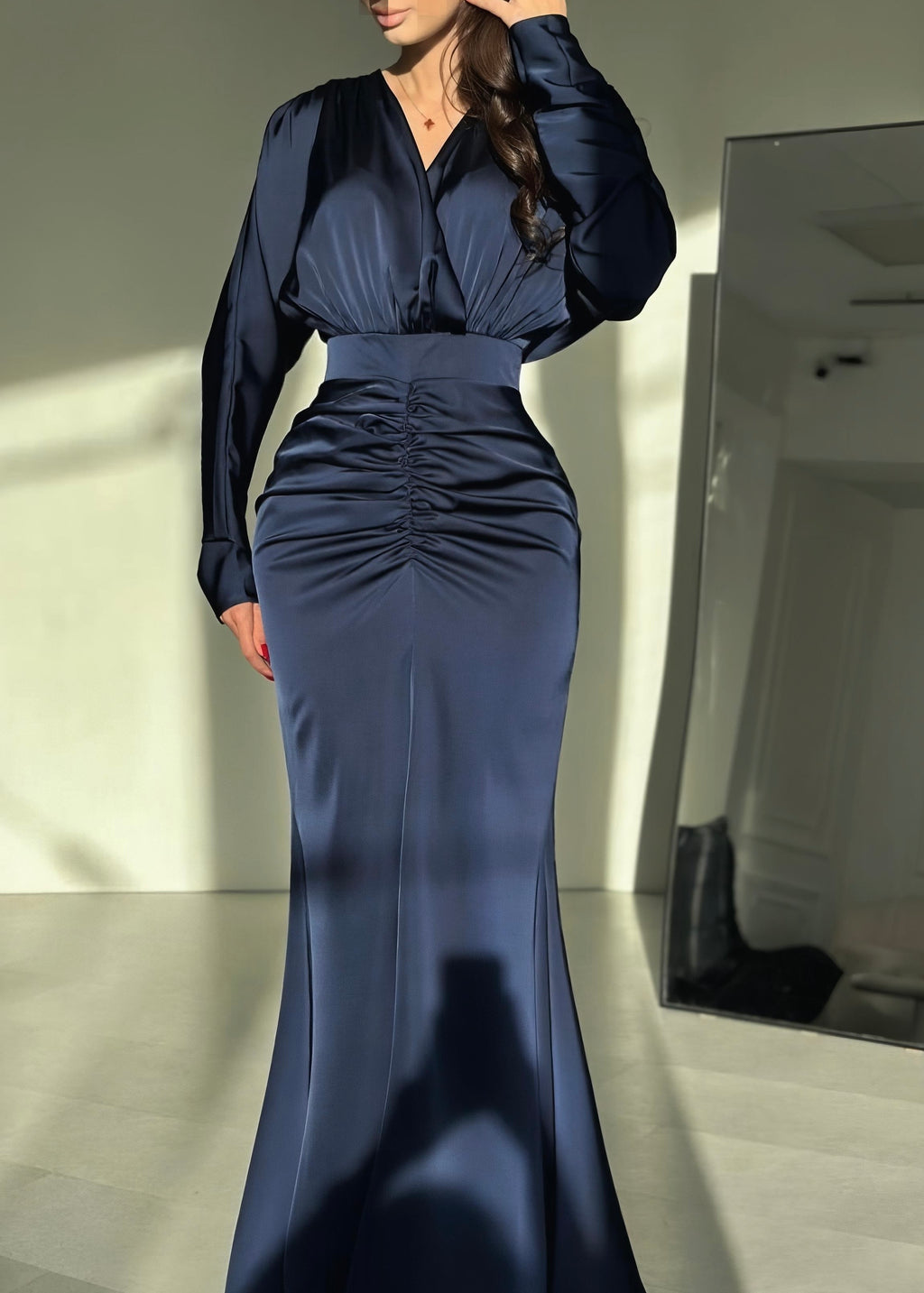Maxikleid Satin Muse