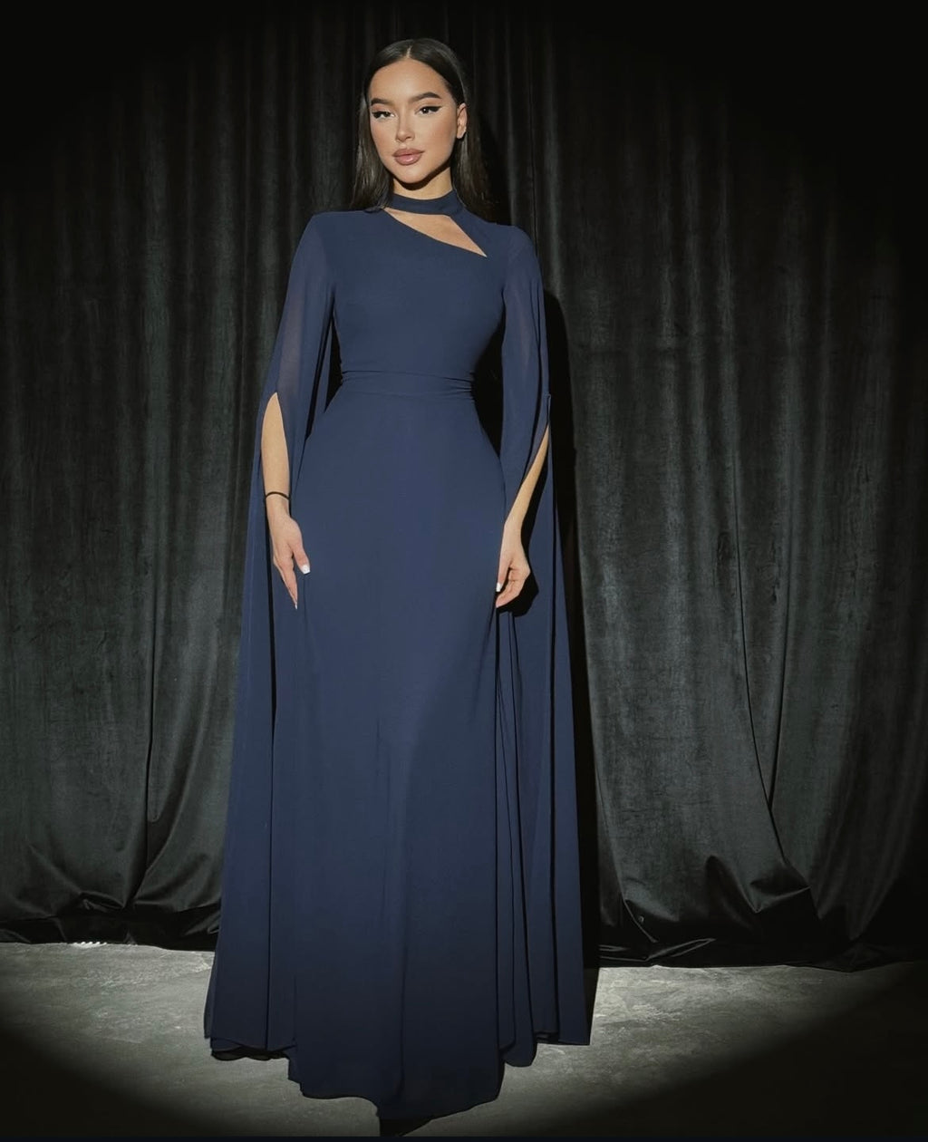 Maxikleider mit langen Ärmeln