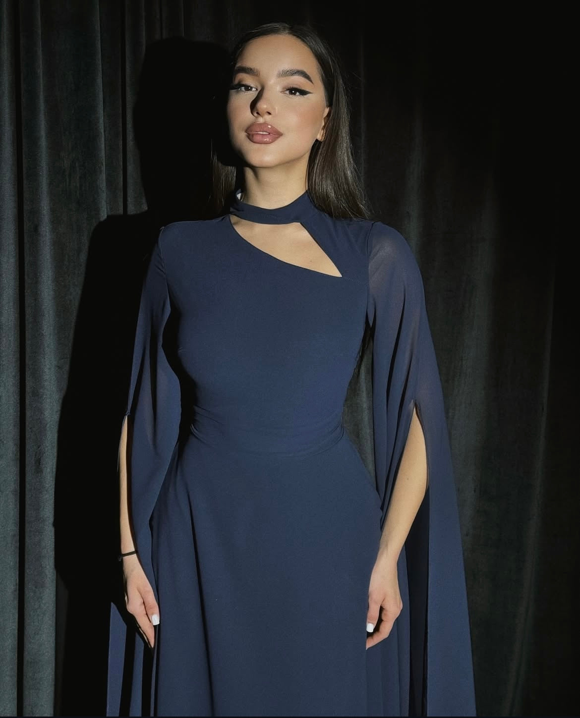 Maxikleider mit langen Ärmeln