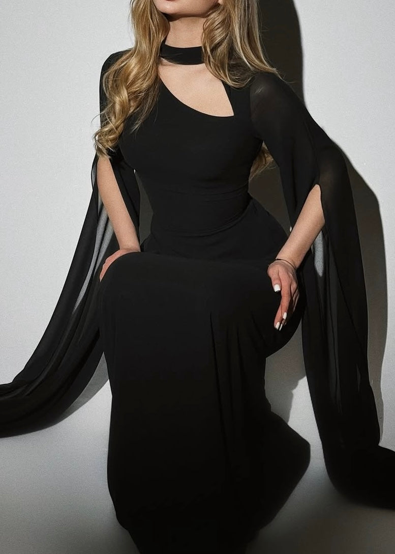 Maxikleider mit langen Ärmeln