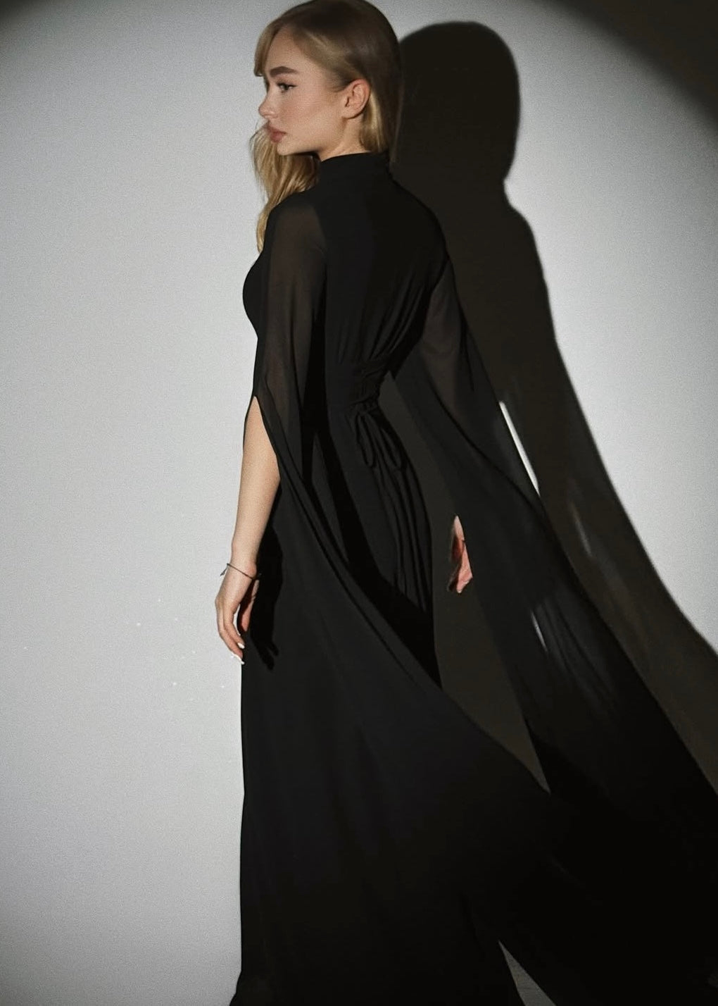 Maxikleider mit langen Ärmeln